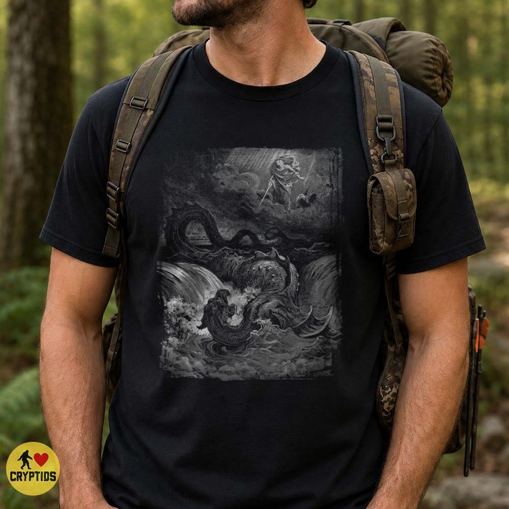 Kraken Giant Squid Victorian Nautical Horror Sea Monster T-Shirt 5 Kraken Giant Squid Victorian Nautical Horror Sea Monster Shirt