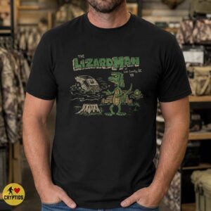 Lizard Man of Lee County Shirt, South Carolina Cryptid 1988
