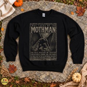 Lost Tales of Mothman Silver Bridge Horror Newspaper Shirt