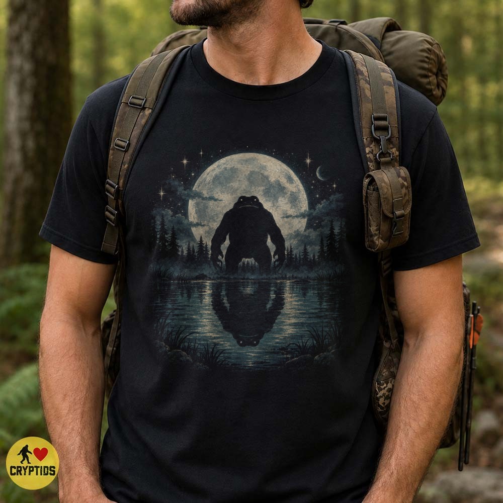 Loveland Frogman Full Moon Dark Celestial T-Shirt 4 Loveland Frogman Full Moon Dark Celestial Shirt