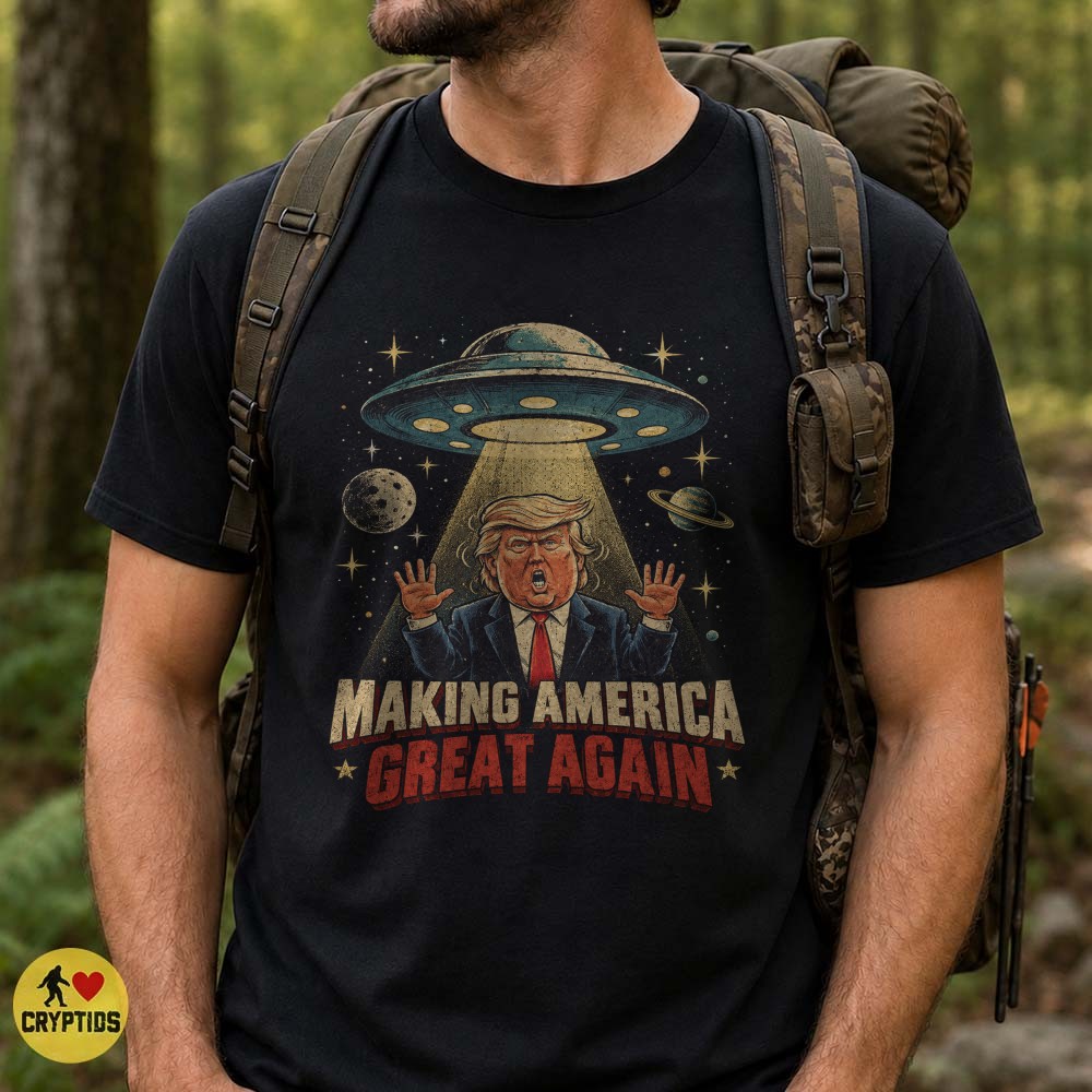 Making America Great Again Trump UFO T-Shirt Political Satire 3 Making America Great Again Trump UFO Shirt Political Satire
