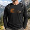 Mothman & Bigfoot Halloween Pumpkin Chase T-Shirt 11 Mothman & Bigfoot Halloween Pumpkin Chase Shirt