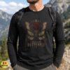 Mothman Antisocial Butterfly Shirt, Vintage Gothic Cryptid