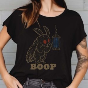 Mothman Bug Zapper Funny Cryptid BOOP T-Shirt 6 Mothman Bug Zapper Funny Cryptid BOOP Shirt