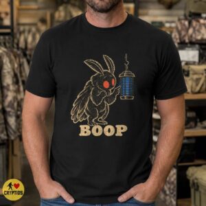 Mothman Bug Zapper Funny Cryptid BOOP Shirt
