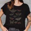 Mothman Entomology Field Guide T-Shirt, Vintage Moth Chart 11 Mothman Entomology Field Guide Shirt, Vintage Moth Chart