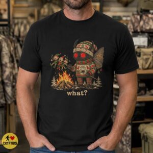 Mothman Merry Mothmas Roasting Elves Christmas Shirt Funny