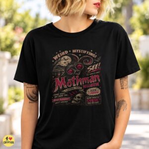 Mothman Museum Point Pleasant WV Vintage Crypti T-Shirt 5 Mothman Museum Point Pleasant WV Vintage Crypti Shirt