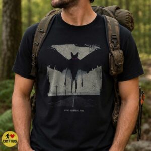 Mothman Point Pleasant 1966 Shirt, Vintage Cryptid Horror