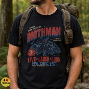 Mothman Point Pleasant 1967 Live Laugh Lurk Shirt
