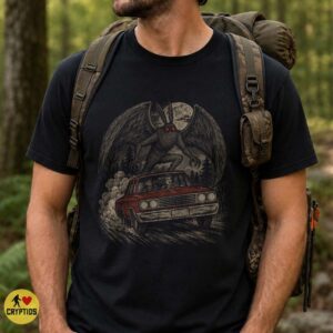 Mothman Sighting Point Pleasant 1966 Car Chase Shirt