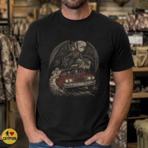Mothman Sighting Point Pleasant 1966 Car Chase Shirt