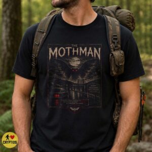 Mothman Warning Point Pleasant West Virginia T-Shirt 6 Mothman Warning Point Pleasant West Virginia Shirt