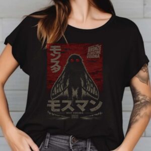 Mothman West Virginia Japanese Kaiju Aesthetic Shirt
