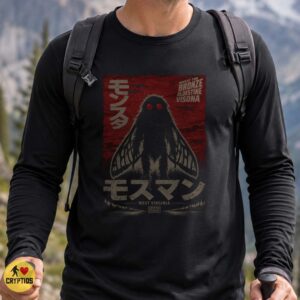 Mothman West Virginia Japanese Kaiju Aesthetic T-Shirt 7 Mothman West Virginia Japanese Kaiju Aesthetic Shirt