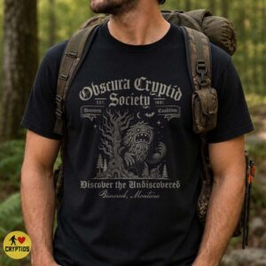 Obscura Cryptid Society Bearcreek Montana T-Shirt 8 Obscura Cryptid Society Bearcreek Montana Shirt