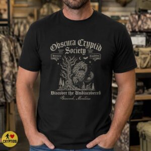 Obscura Cryptid Society Bearcreek Montana T-Shirt 9 Obscura Cryptid Society Bearcreek Montana Shirt
