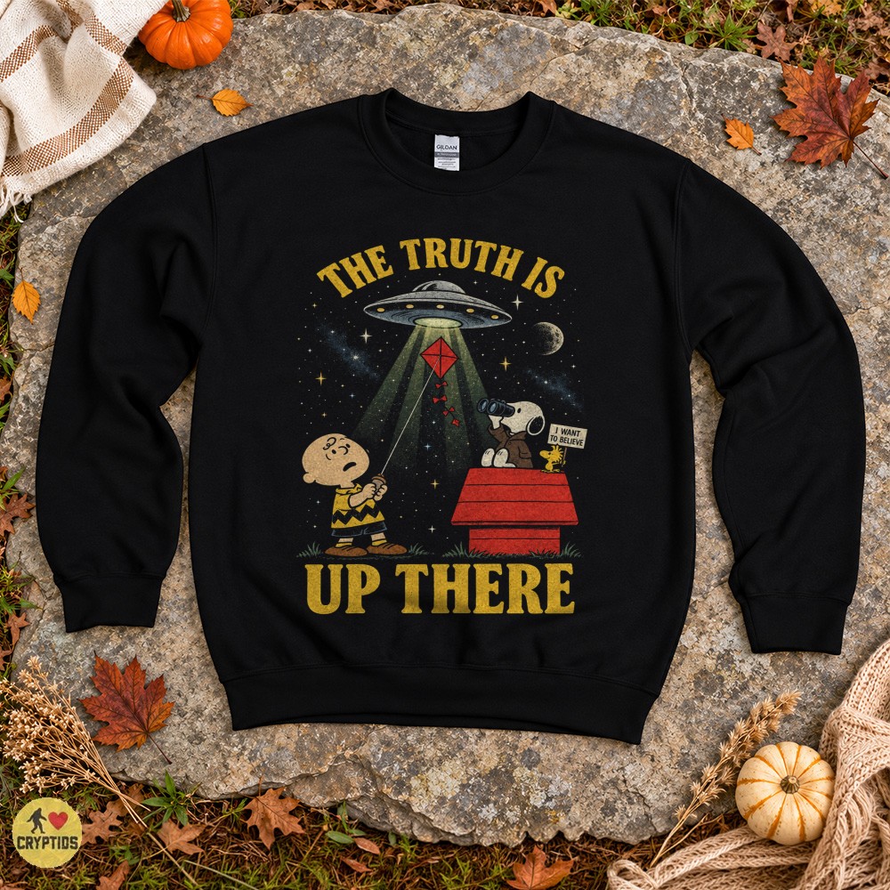 Peanuts UFO Retro Cosmic T-Shirt, Charlie Brown Snoopy Alien Encounter 4 Peanuts UFO Retro Cosmic Shirt, Charlie Brown Snoopy Alien Encounter