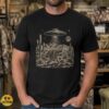 Raccoon UFO Alien Abduction Desert Vintage Sci-Fi T-Shirt 8 Raccoon UFO Alien Abduction Desert Vintage Sci-Fi Shirt