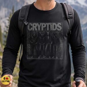 Ramones Cryptids Punk Rock Band Shirt, Bigfoot Mothman Wendigo Nessie