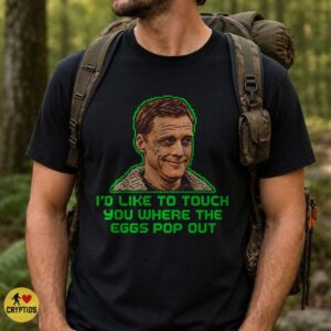 Resident Alien Harry Vanderspeigle Shirt, Eggs Pop Out Funny Sci-Fi Quote