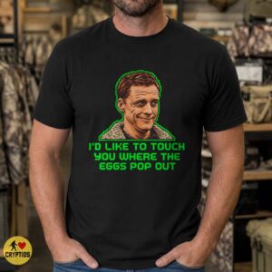 Resident Alien Harry Vanderspeigle Shirt, Eggs Pop Out Funny Sci-Fi Quote