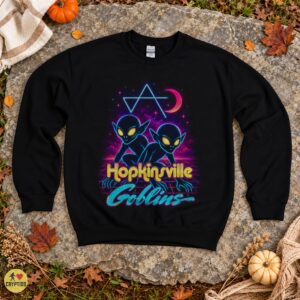 Retro 80s Synthwave Alien Hopkinsville Goblins Shirt