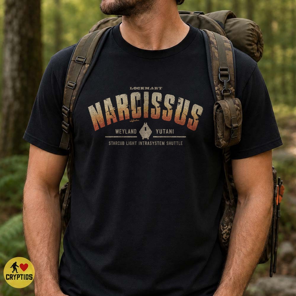 Retro Alien Narcissus Escape Shuttle Weyland-Yutani T-Shirt 3 Retro Alien Narcissus Escape Shuttle Weyland-Yutani Shirt