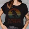 Retro Sunset Hopkinsville Goblins UFO Shirt