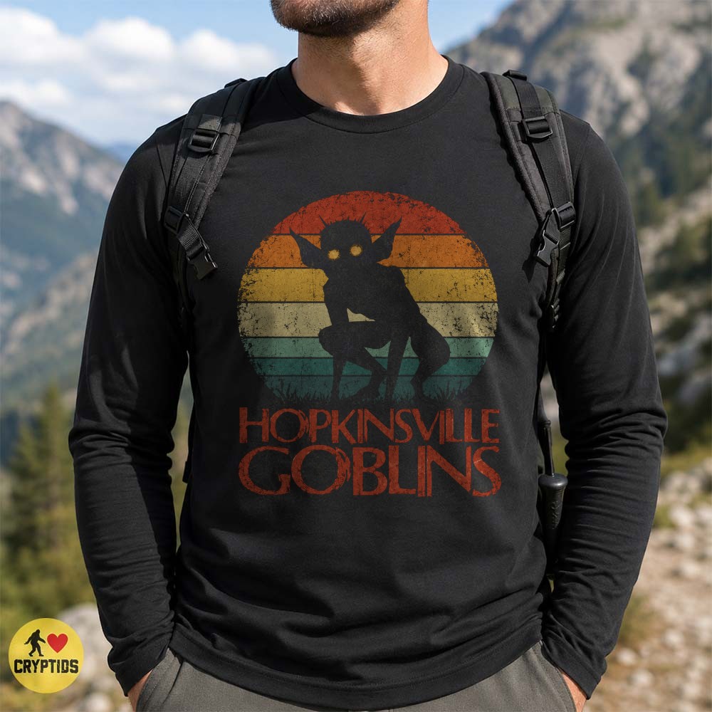 Retro Sunset Hopkinsville Goblins UFO T-Shirt 2 Retro Sunset Hopkinsville Goblins UFO Shirt