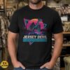 Retro Synthwave Jersey Devil Shirt