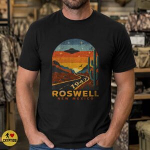 Roswell 1947 UFO Road Trip Shirt, New Mexico Alien