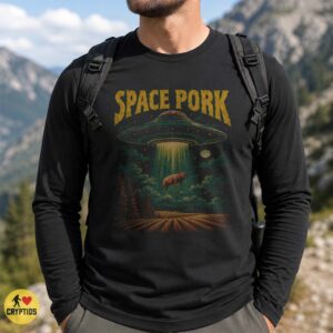 Space Pork UFO Abduction Shirt