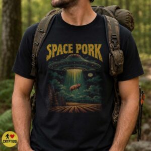 Space Pork UFO Abduction Shirt
