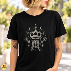 Toy Story Alien Skeleton X-Ray Space Creature Vintage T-Shirt 5 Toy Story Alien Skeleton X-Ray Space Creature Vintage Shirt
