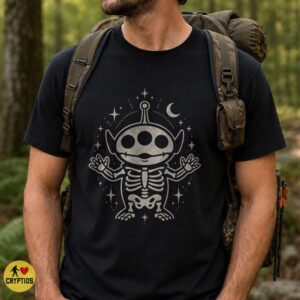 Toy Story Alien Skeleton X-Ray Space Creature Vintage T-Shirt 6 Toy Story Alien Skeleton X-Ray Space Creature Vintage Shirt