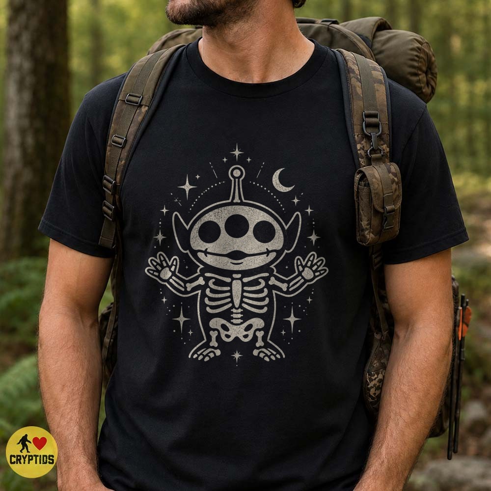 Toy Story Alien Skeleton X-Ray Space Creature Vintage T-Shirt 3 Toy Story Alien Skeleton X-Ray Space Creature Vintage Shirt