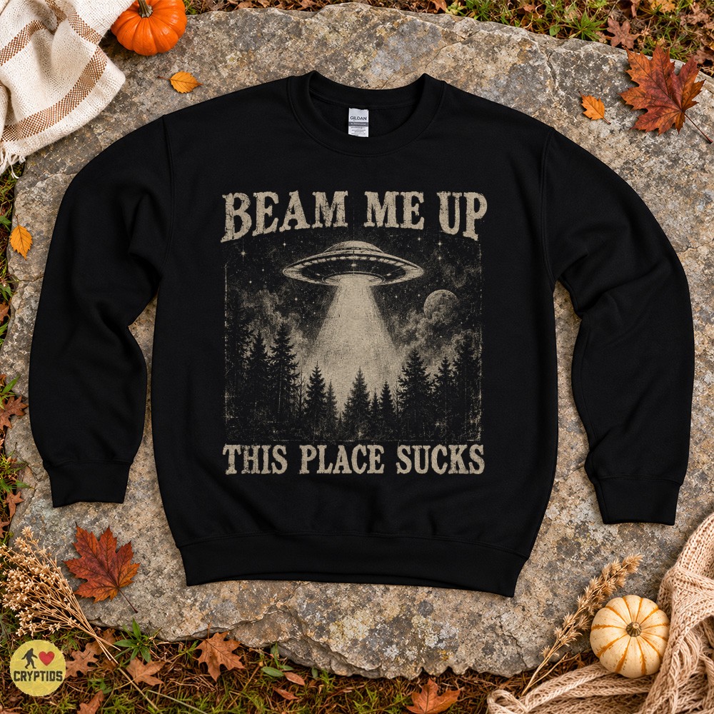 UFO Beam Me Up This Place Sucks Funny T-Shirt Vintage 4 UFO Beam Me Up This Place Sucks Funny Shirt Vintage