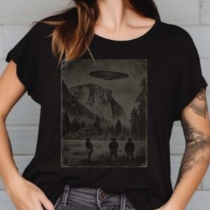 UFO Over Yosemite Shirt, Cowboy Alien Encounter