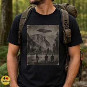 UFO Over Yosemite Shirt, Cowboy Alien Encounter