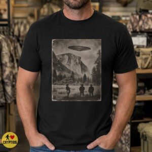 UFO Over Yosemite Shirt, Cowboy Alien Encounter