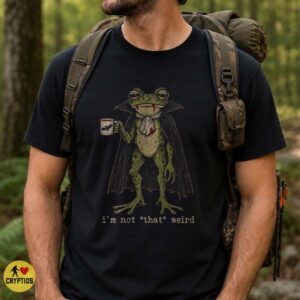 Vampire Loveland Frogman Not That Weird Shirt Funny