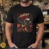 Vintage Cryptid Horror Pulp Poster Style Jersey Devil Shirt
