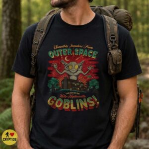 Vintage Hopkinsville Goblins UFO Encounter Retro Sci Fi Shirt