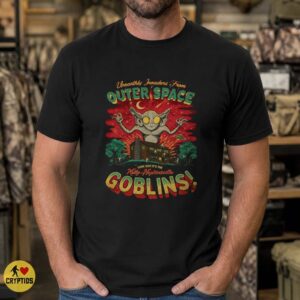 Vintage Hopkinsville Goblins UFO Encounter Retro Sci Fi Shirt