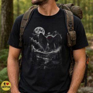 Vintage Paranormal Mothman Point Pleasant West Virginia Shirt