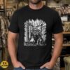 Wendigo Forest Horror Shirt, Black Metal Cryptid