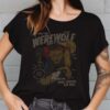 Werewolf Curse of the Moon Shirt, Vintage Horror